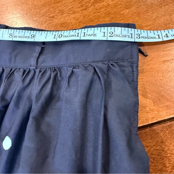 Modcloth Winter Wonderland Scene Christmas Navy A-Line Skirt, Size Small - Picture 12 of 13